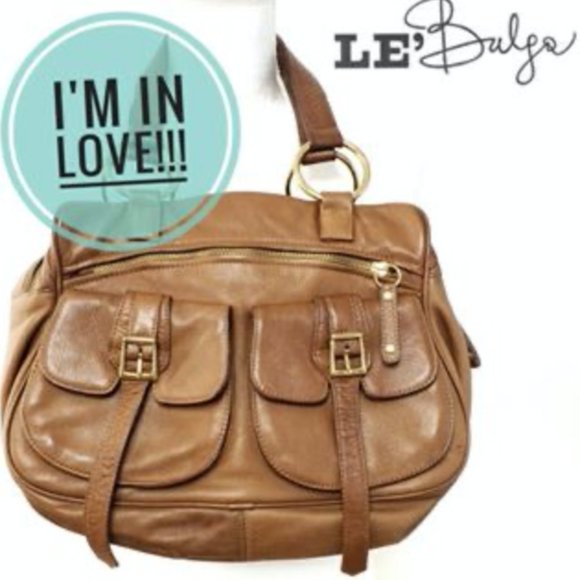 Bulga Leather Multi Flap Saddle Bag - Picture 1 of 9